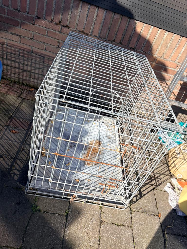 Hondenbench 90x54x62, Dieren en Toebehoren, Ophalen, Gebruikt