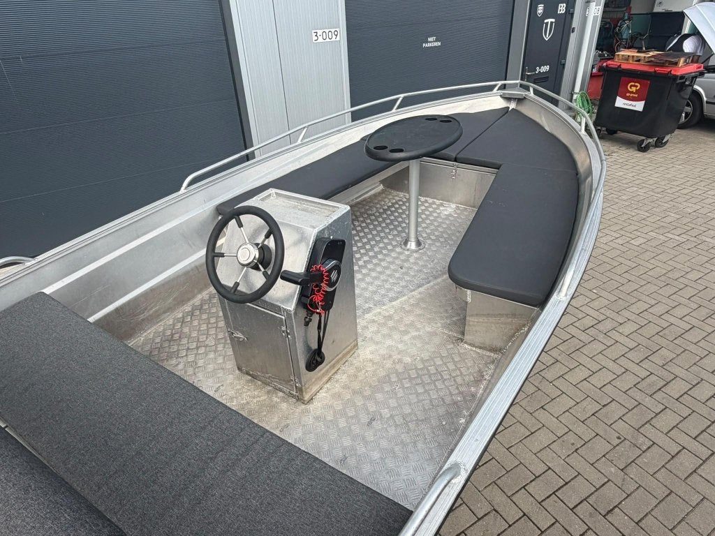 Qwest R500 Aluminium Sloep Boot 2021 incl. Suzuki 15PK 4-t, Overige merken, Nijverheidsweg 3F, Wfwatersport@botenverhuurhoorn.nl