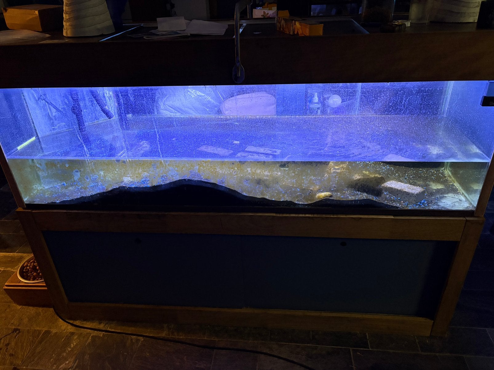 Aquarium 180cm, Ophalen, Gebruikt, Leeg aquarium
