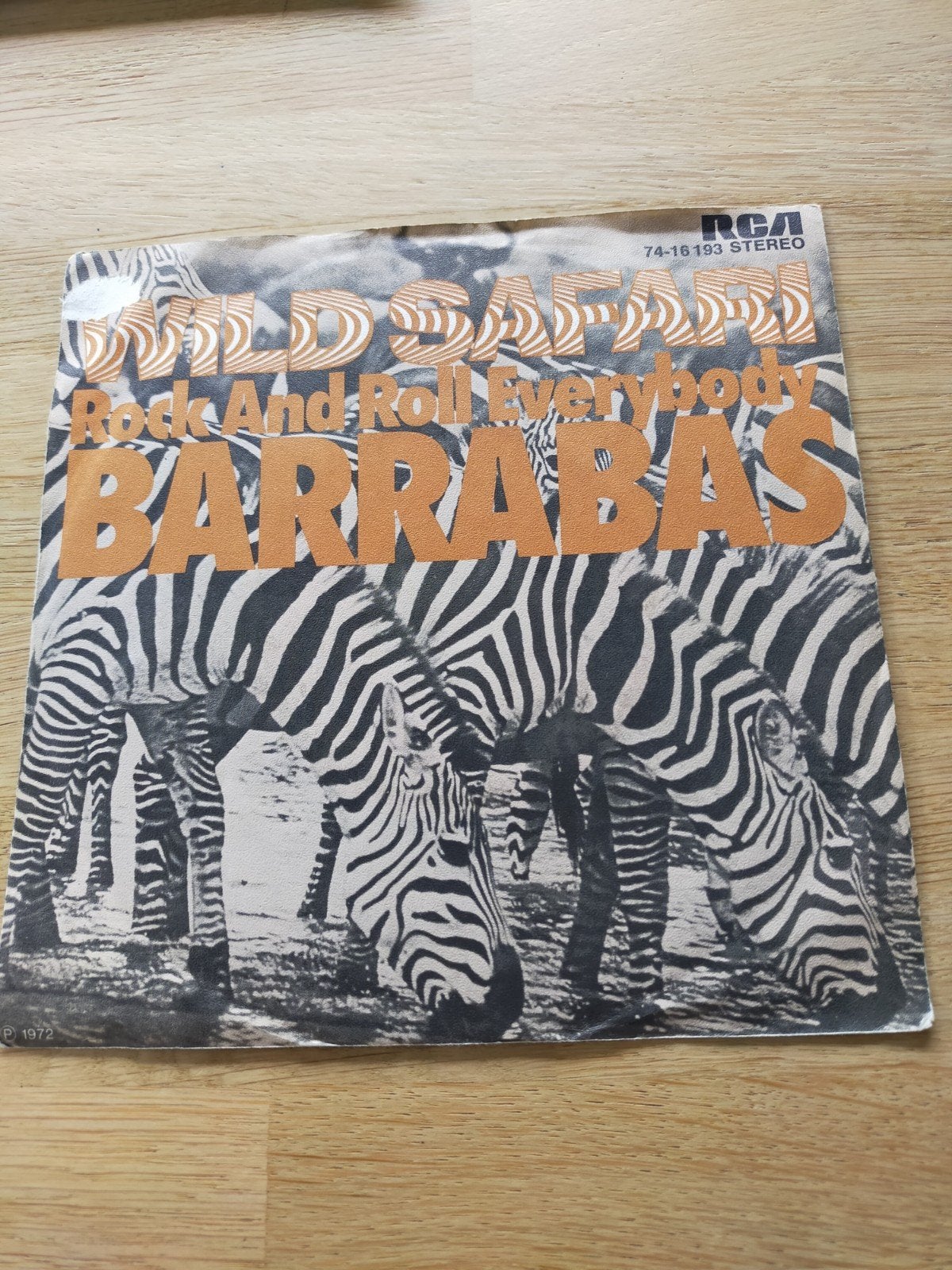 Barrabas , wild safari, Ophalen of Verzenden, Zo goed als nieuw, Pop