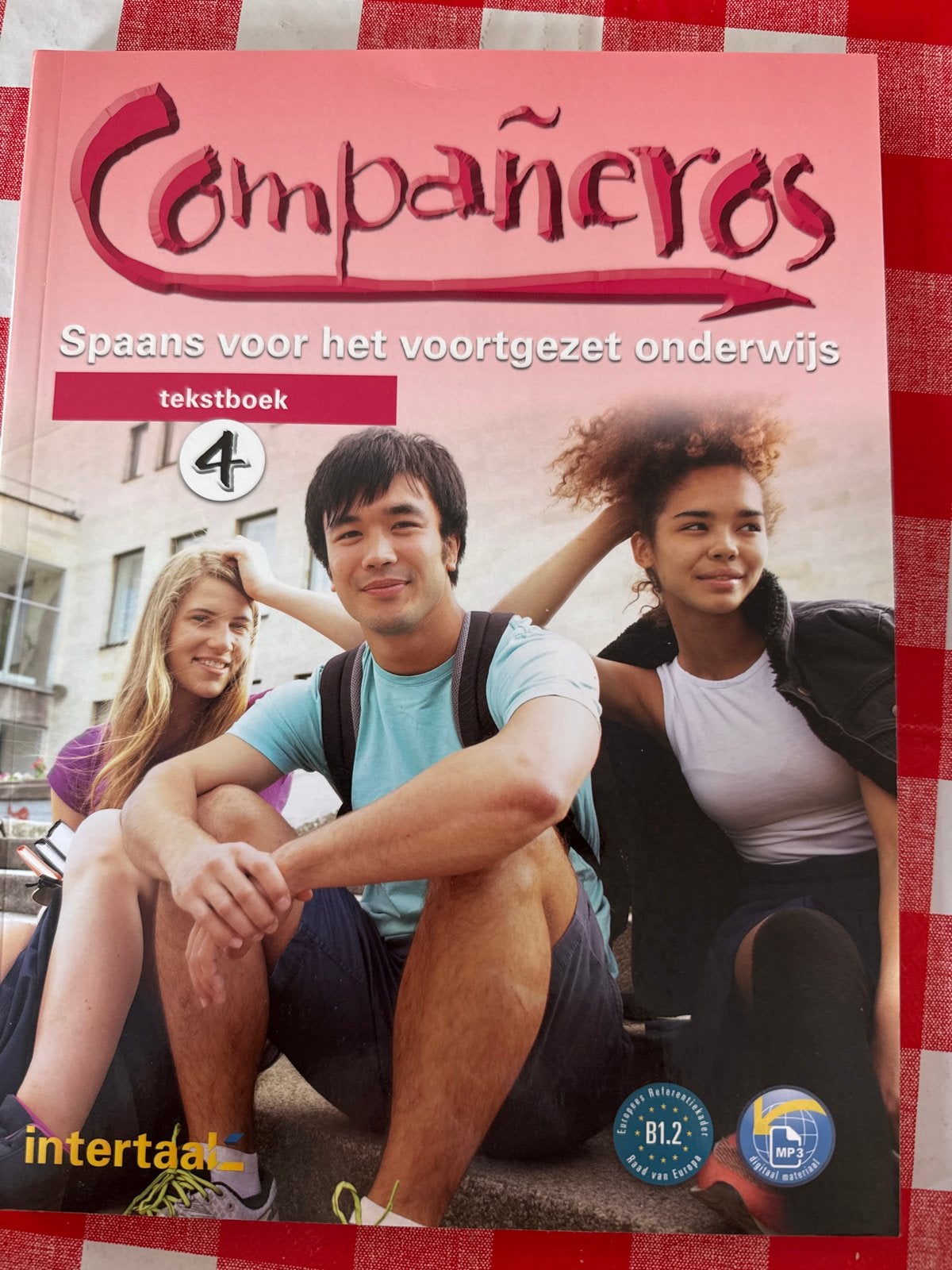 Compañeros Spaans voor het voortgezet onderwijs tekstboek 4, Boeken, Ophalen of Verzenden, Alpha, Nieuw, MBO