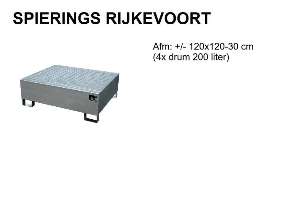 lekbak milieubak olie opvangbak, Niet ingevuld, Gebruikt, Niet ingevuld, Ophalen of Verzenden