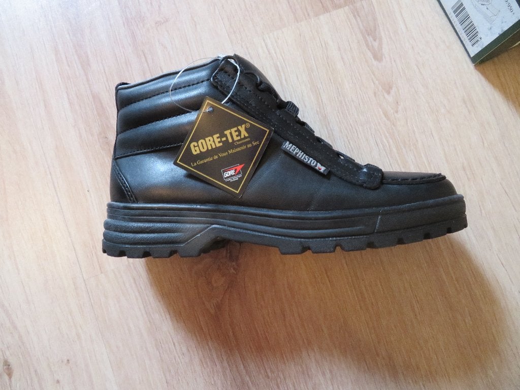 Nieuwe Mephisto Gore-Tex schoenen - Zwart, Ophalen, Nieuw, Schoenen