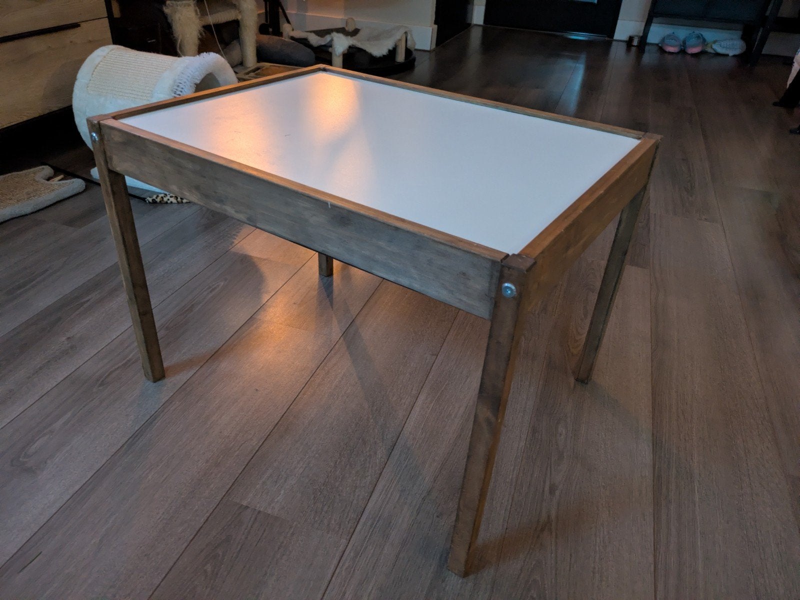 Houten kindertafel - Gebruikt, Ophalen, Gebruikt, Tafel(s)