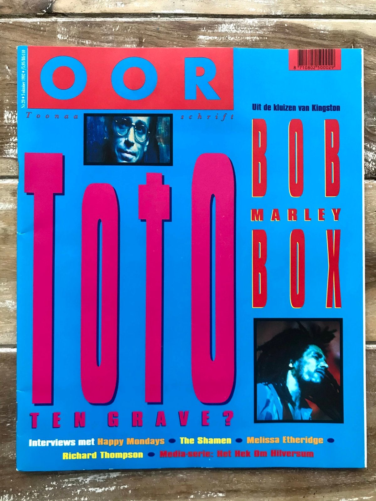 OOR Magazine 1992 TOTO Bob Marley SUICIDAL TENDENCIES Shamen, Ophalen of Verzenden, Zo goed als nieuw, Muziek, Film of Tv
