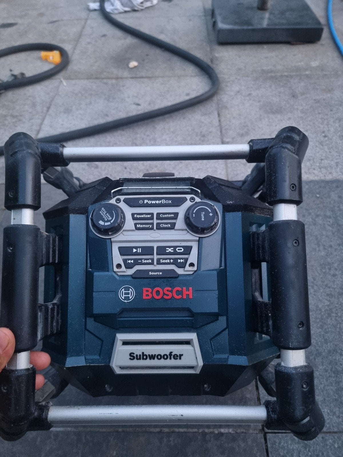 BOUW Radio Bosch, Ophalen, Zo goed als nieuw