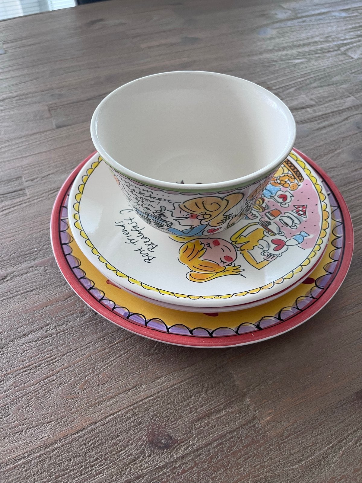 Blond Amsterdam, Huis en Inrichting, Ophalen, Keramiek, Zo goed als nieuw, Bord(en)
