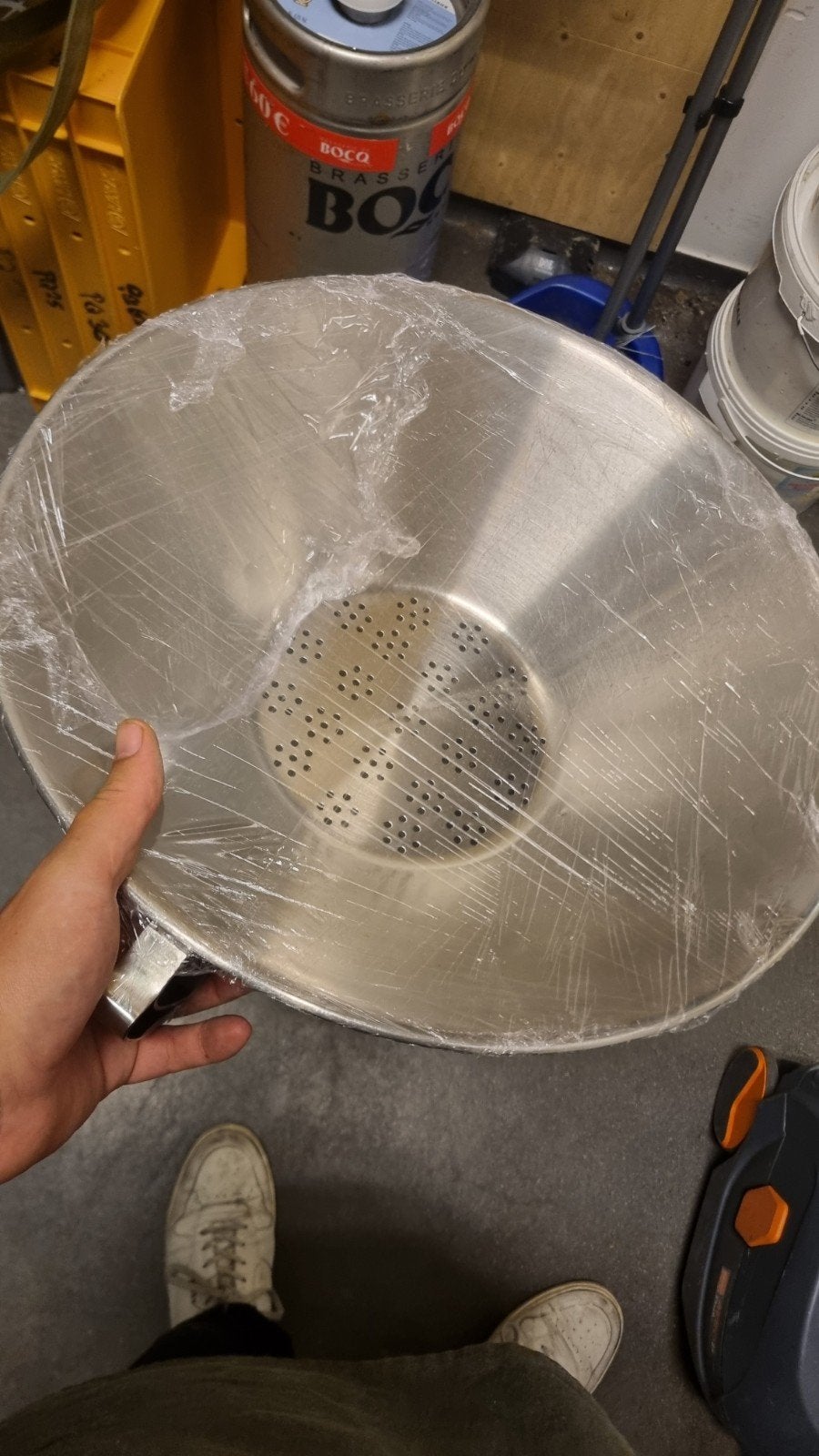 grote frietmand, 4 liter of meer, Ophalen, Zo goed als nieuw