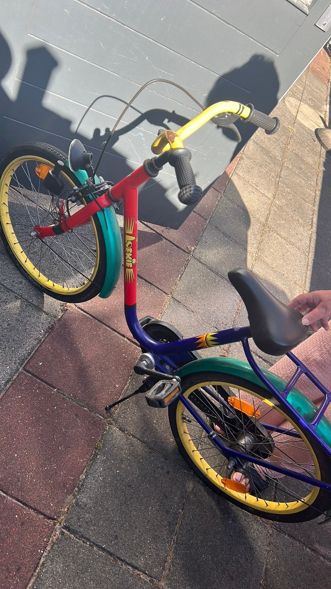 Kinderfiets, Ophalen, Zo goed als nieuw