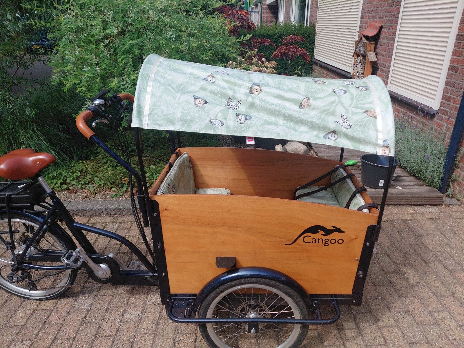 Cangoo Groovy bakfiets, Ophalen, 4 kinderen of meer