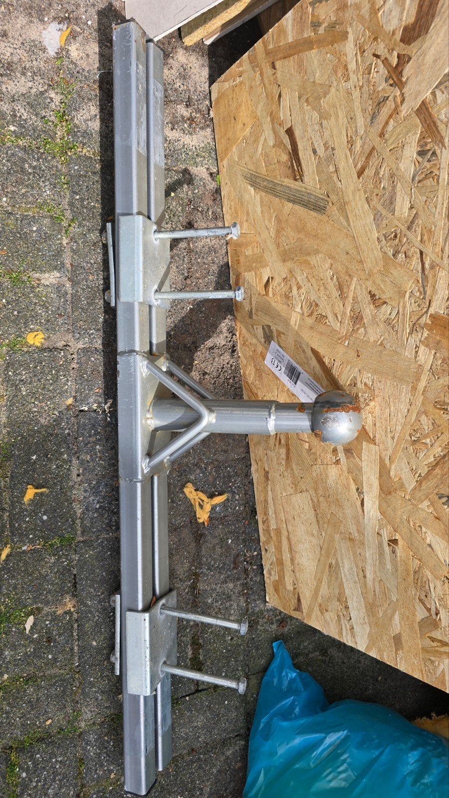 Dissel kogel voor fietsendrager - Trekhaakbevestiging, Auto diversen, Fietsendragers, Ophalen, Gebruikt, Fietsendrager-accessoire