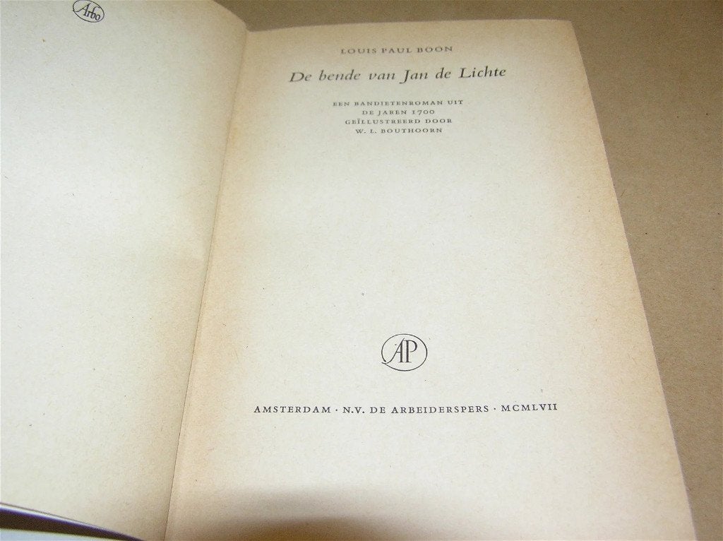 De Bende van Jan de Lichte - Louis Paul Boon (P1), Gelezen, België, Louis Paul Boon, Ophalen of Verzenden