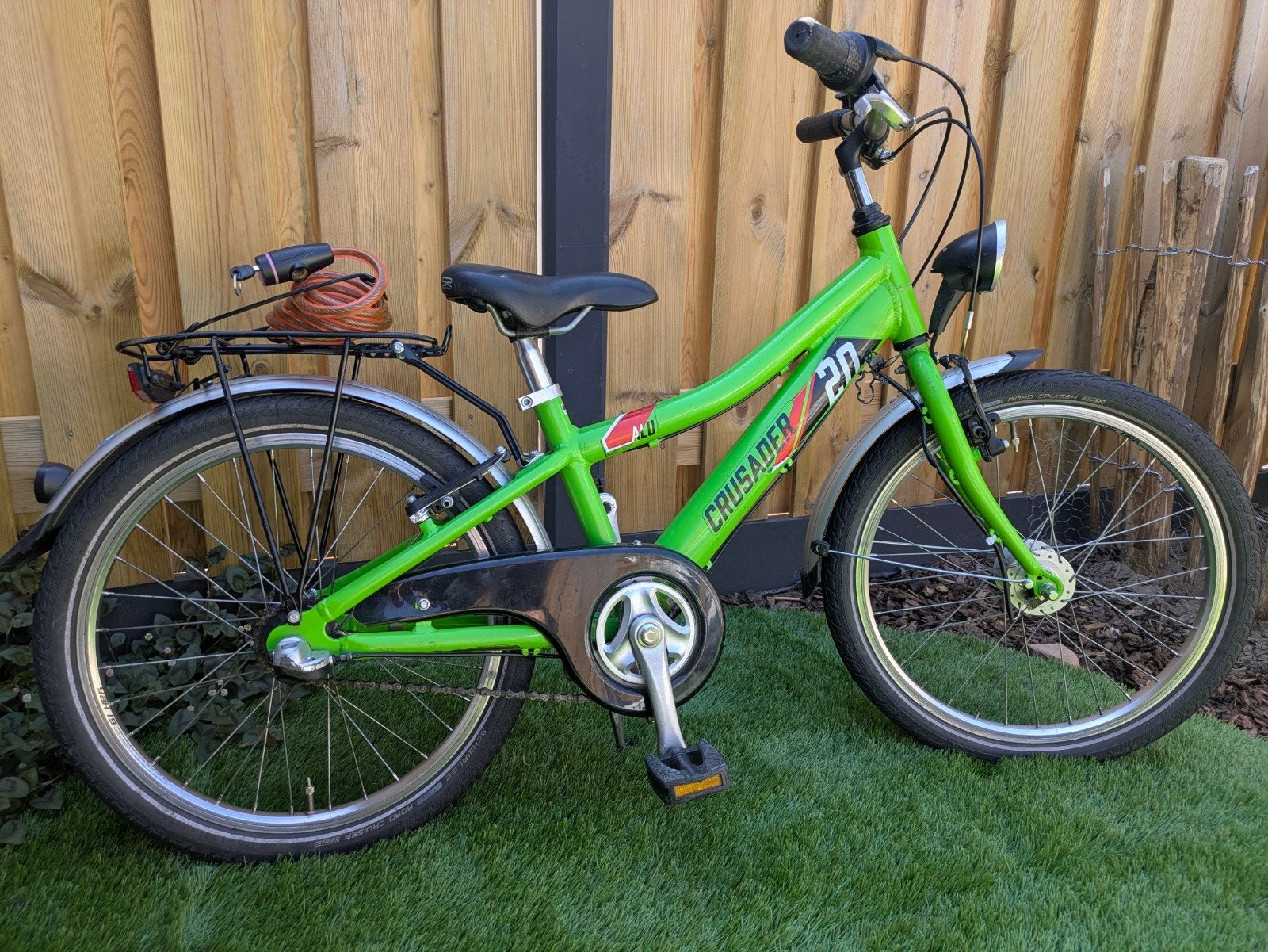 Pucky Crusader 3 versnelling "20 inch ( alles werkt ), Ophalen, Terugtraprem, Versnellingen, Zo goed als nieuw