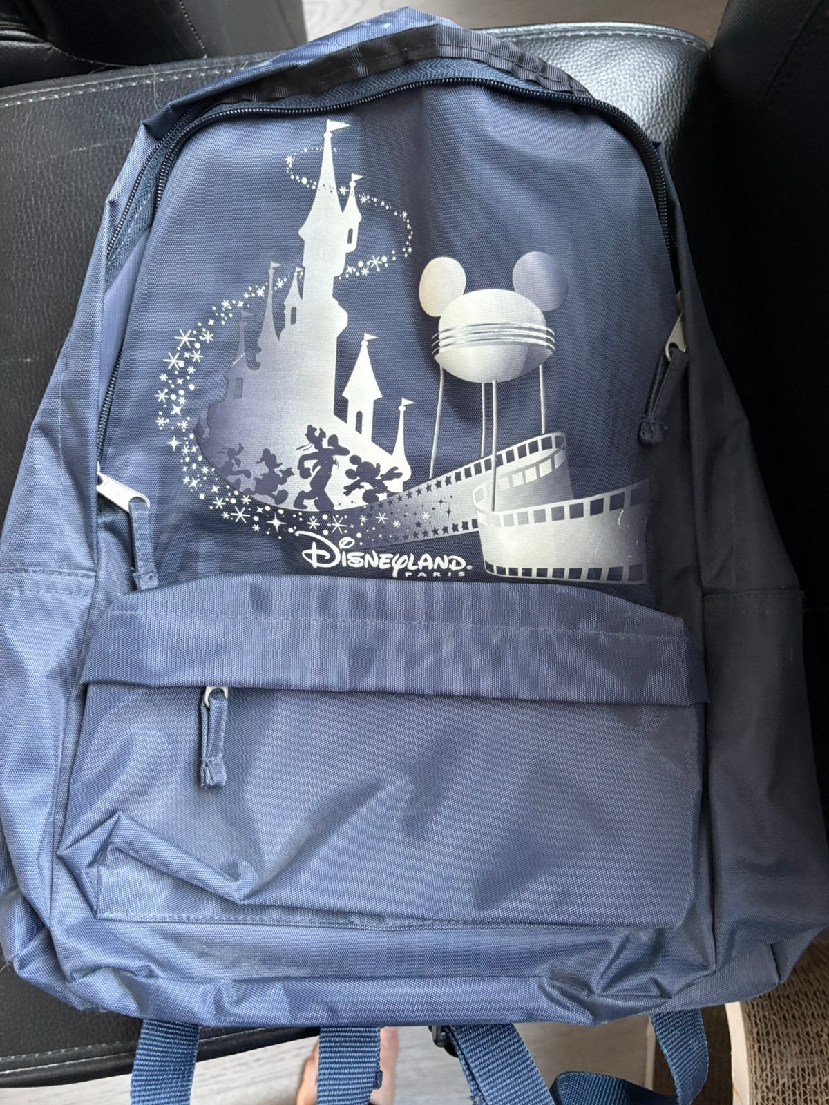 Mooie Blauwe Disneyland Parijs rugzak, Ophalen of Verzenden, Overige figuren, Nieuw, Tas, Koffer of Zak