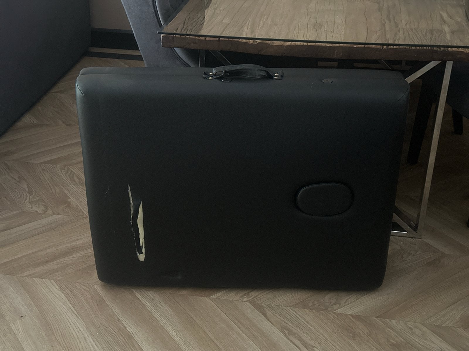inklapbare massage tafel koffer, Ophalen, Zo goed als nieuw, Massagetafel