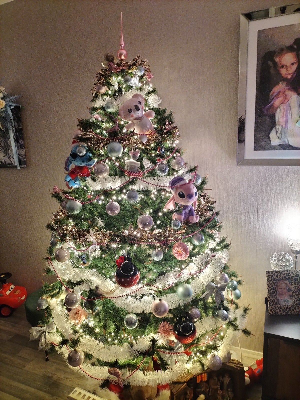 kunst kerstboom zonder alles geen verlichting alleen de boom, Ophalen