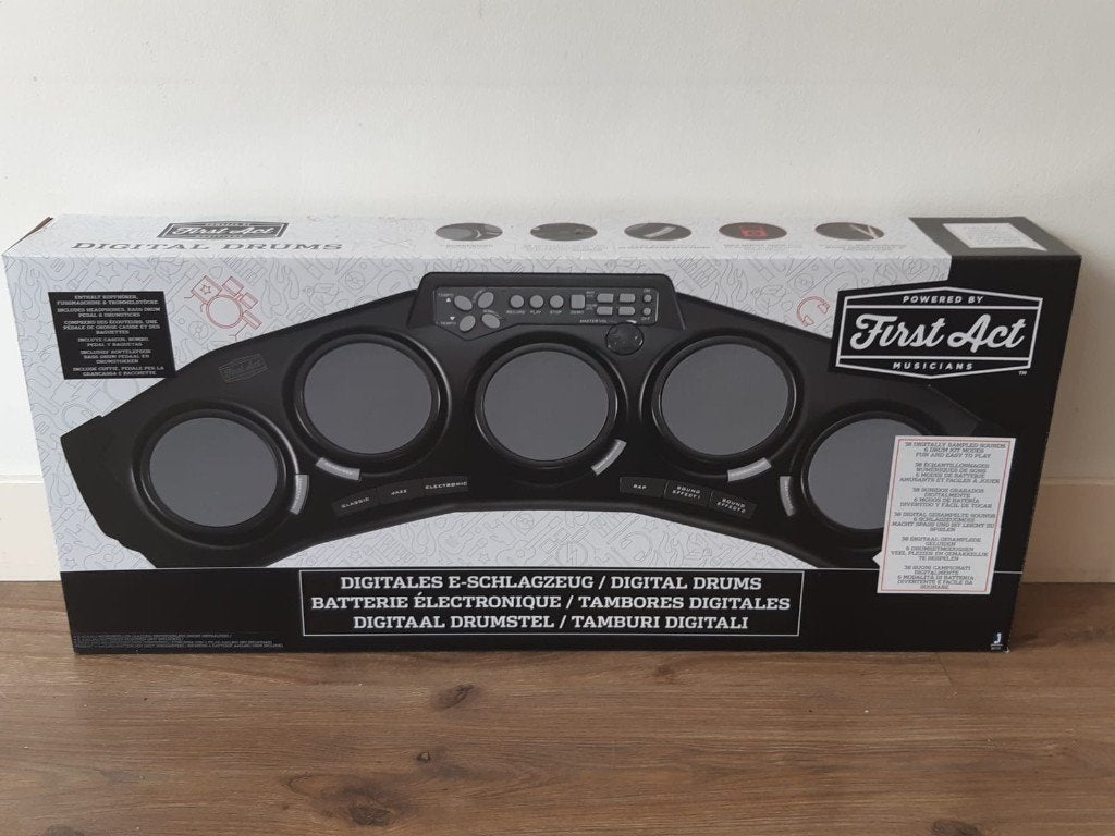 Nieuw First Act Digital Drumstel met 5 pads, Muziek en Instrumenten, Ophalen of Verzenden, Nieuw, Overige merken