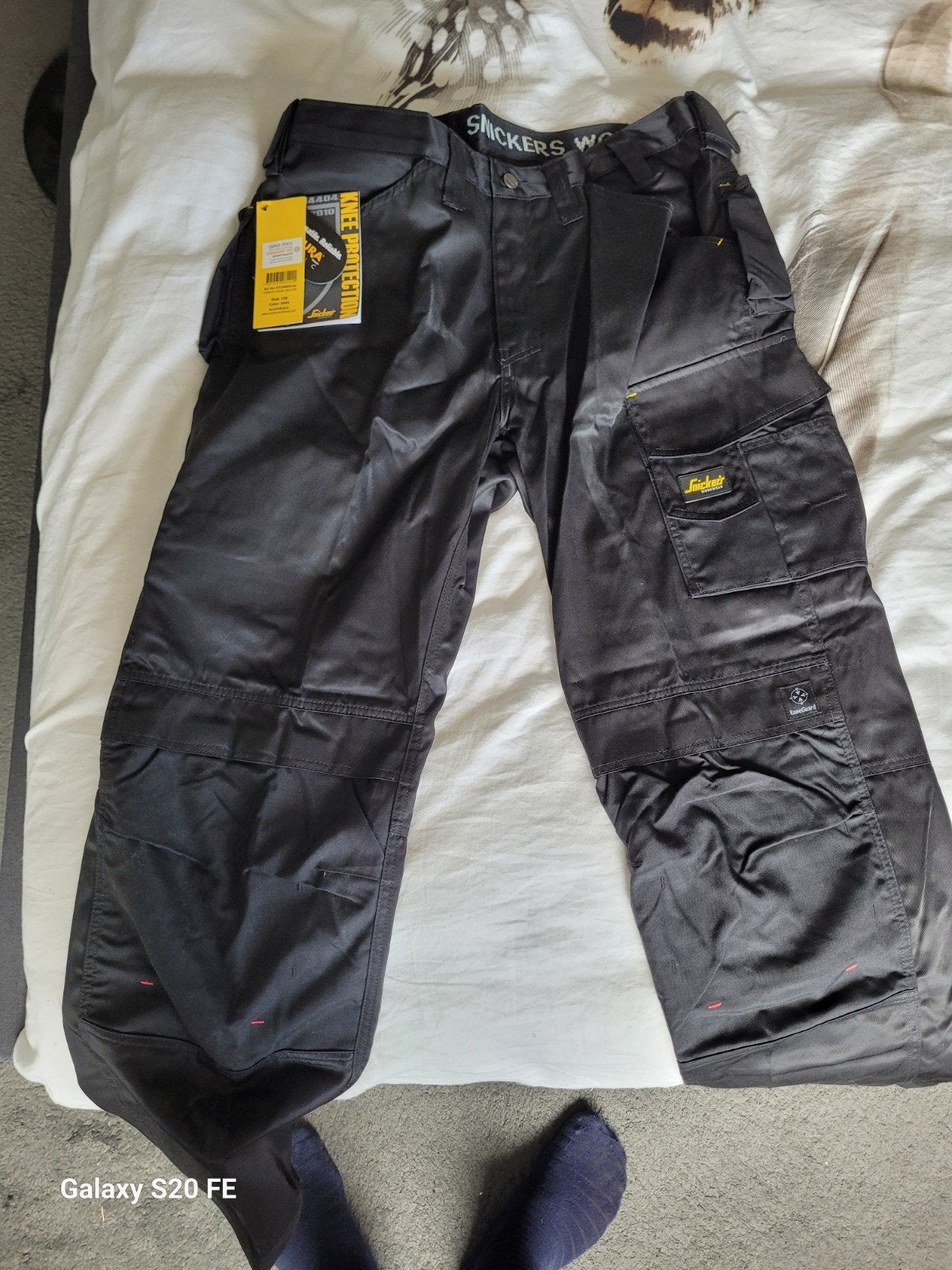 Snickers Workwear 3312 Craftsman Werkbroek Zwart Maat 156, Heren, Snickers Workwear, Nieuw, Ophalen of Verzenden
