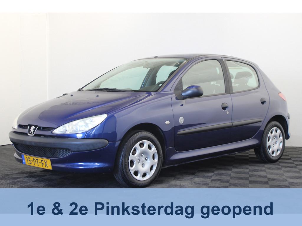 Peugeot 206 1.4 X-Design (bj 2004), Voorwielaandrijving, Stof, 4 cilinders, Blauw