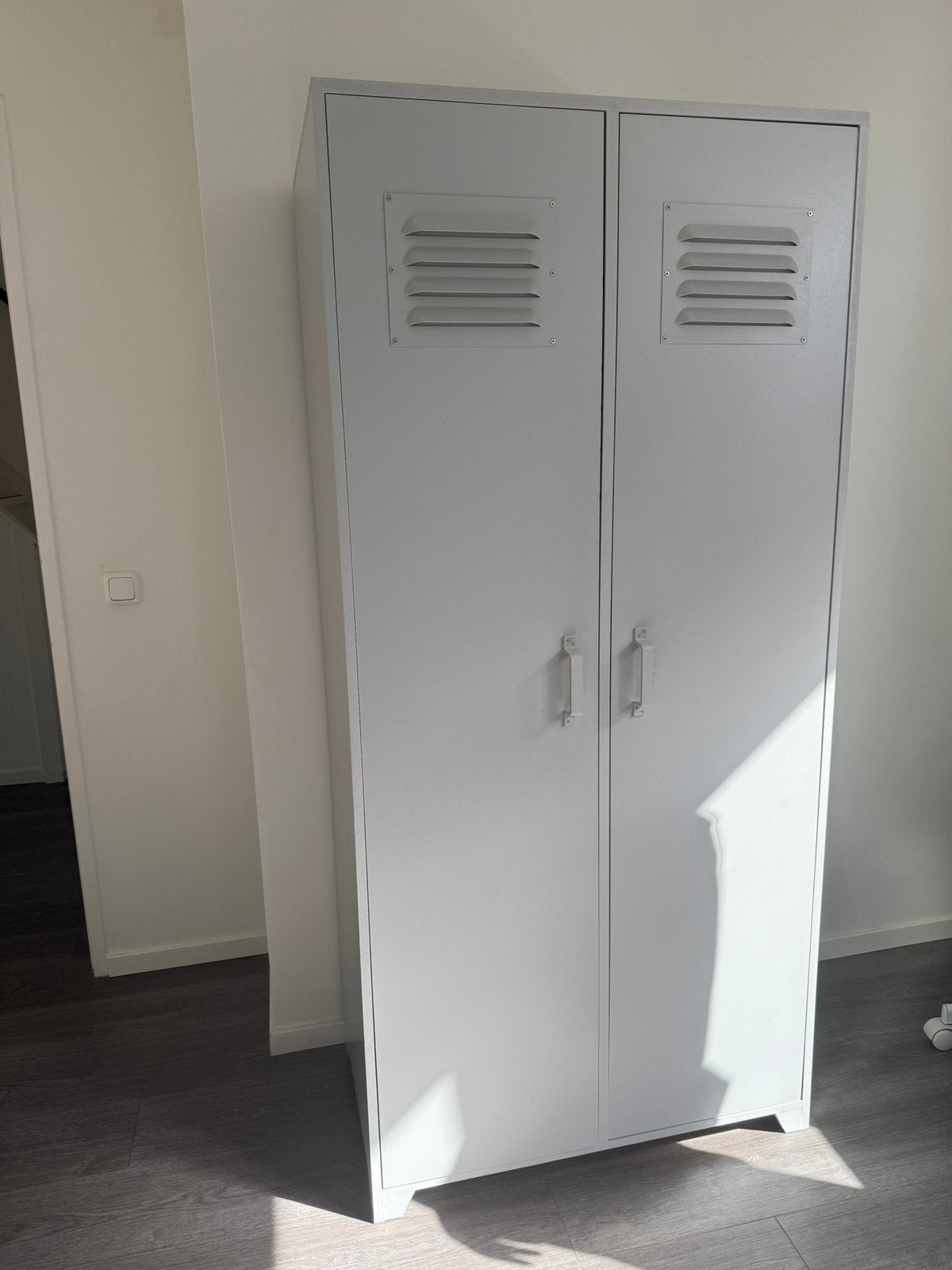 Maatwerk kledingkast - locker look kast, Ophalen, 200 cm of meer, 50 tot 100 cm, Zo goed als nieuw