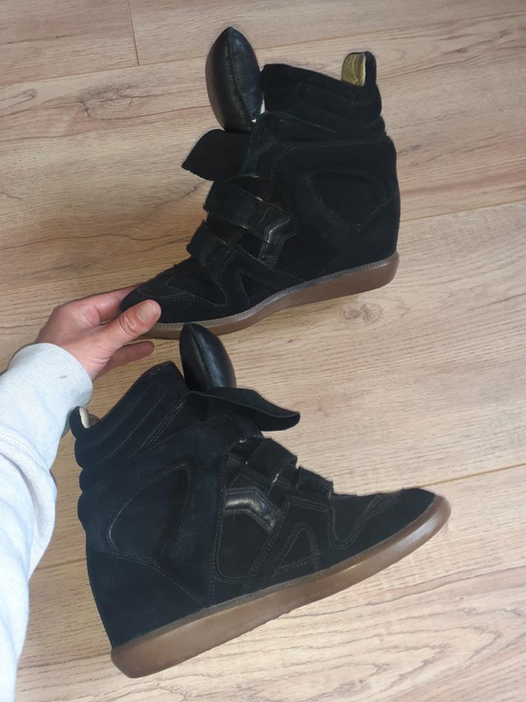 Isabel marant bekett wedge, Isabel Marant, Ophalen of Verzenden, Zwart