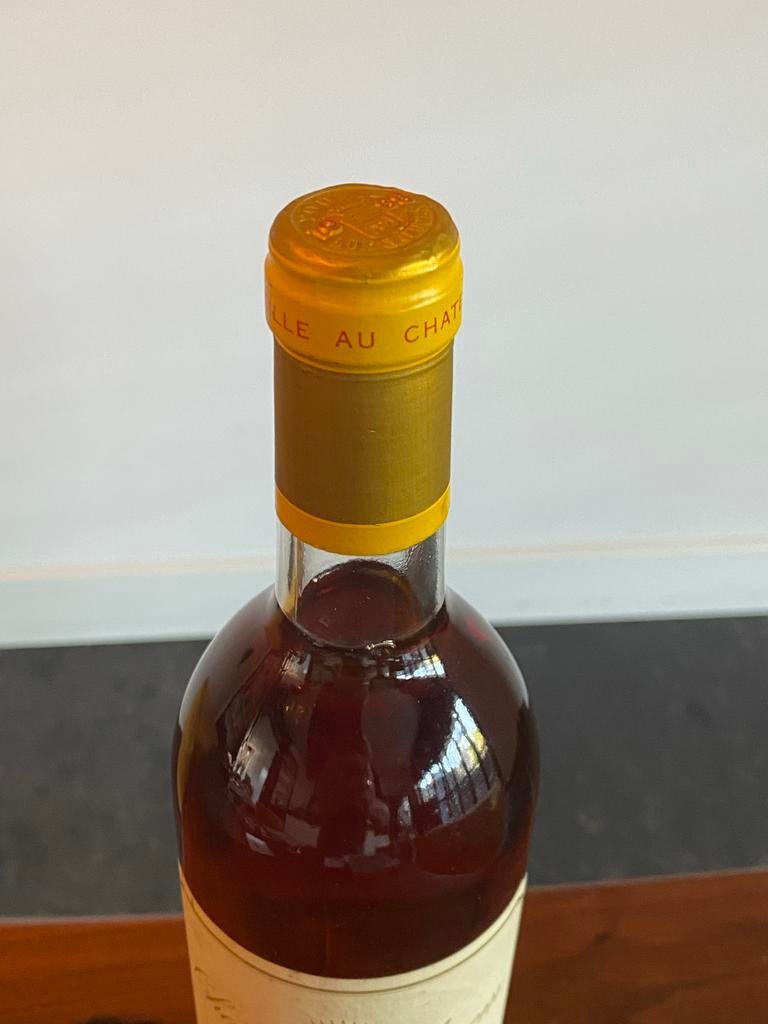 Château d'Yquem Sauternes 1988, Verzamelen, Frankrijk, Ophalen of Verzenden, Vol, Witte wijn