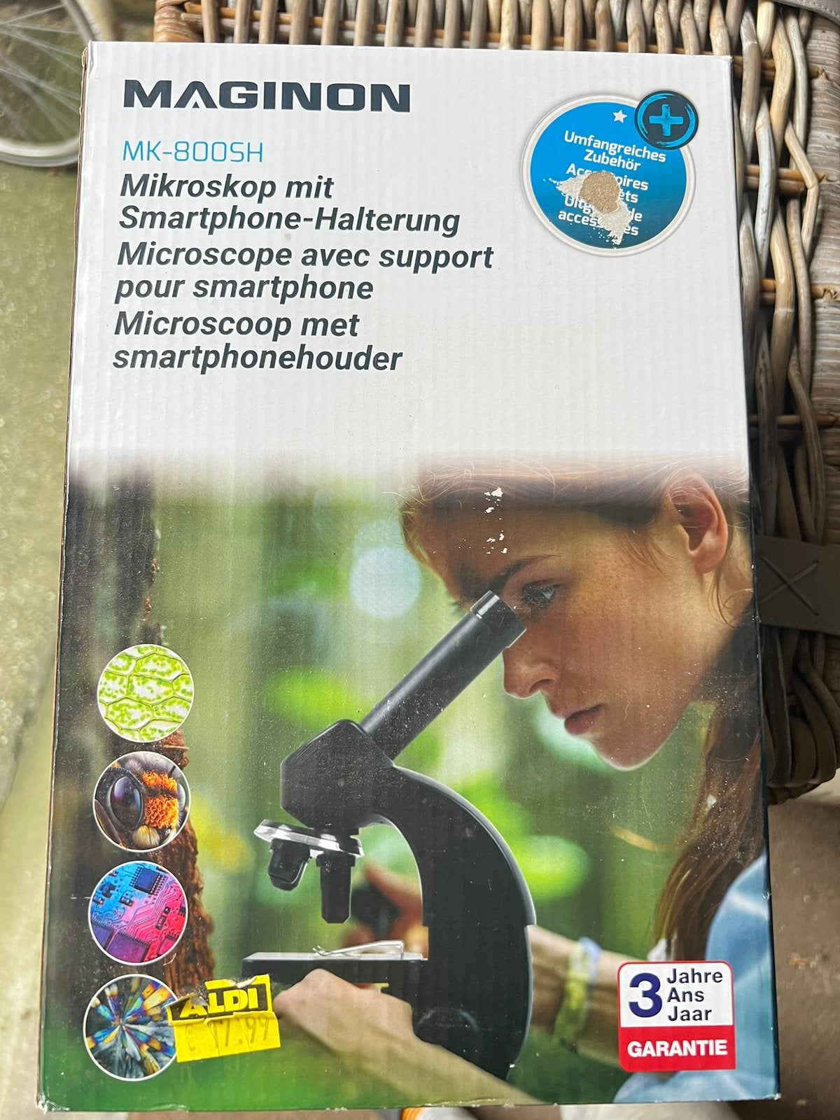 Microscoop in ZEER GOEDE STAAT!, Ophalen of Verzenden, Zo goed als nieuw