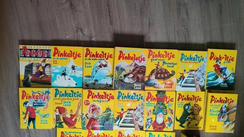 Grote hoeveelheid Pinkeltje boeken, Ophalen, Gelezen, Dick Laan, Sprookjes