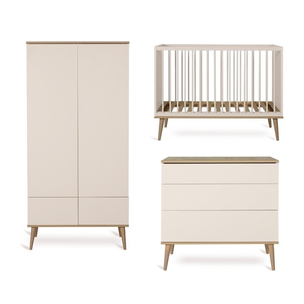 Quax Clay & Oak Kinderkamer Compleet met Aerosleep Matras, Ophalen, Zo goed als nieuw, Jongetje of Meisje