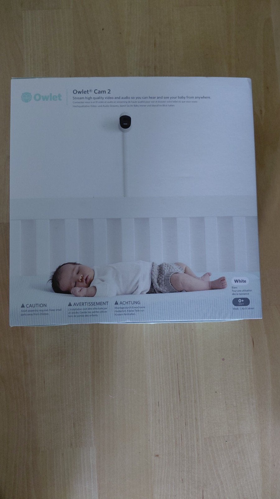 Owlet Cam 2 Babyfoon - Perfecte staat, compatibel met app, Verzenden, Zo goed als nieuw, 250 meter of meer, Camera