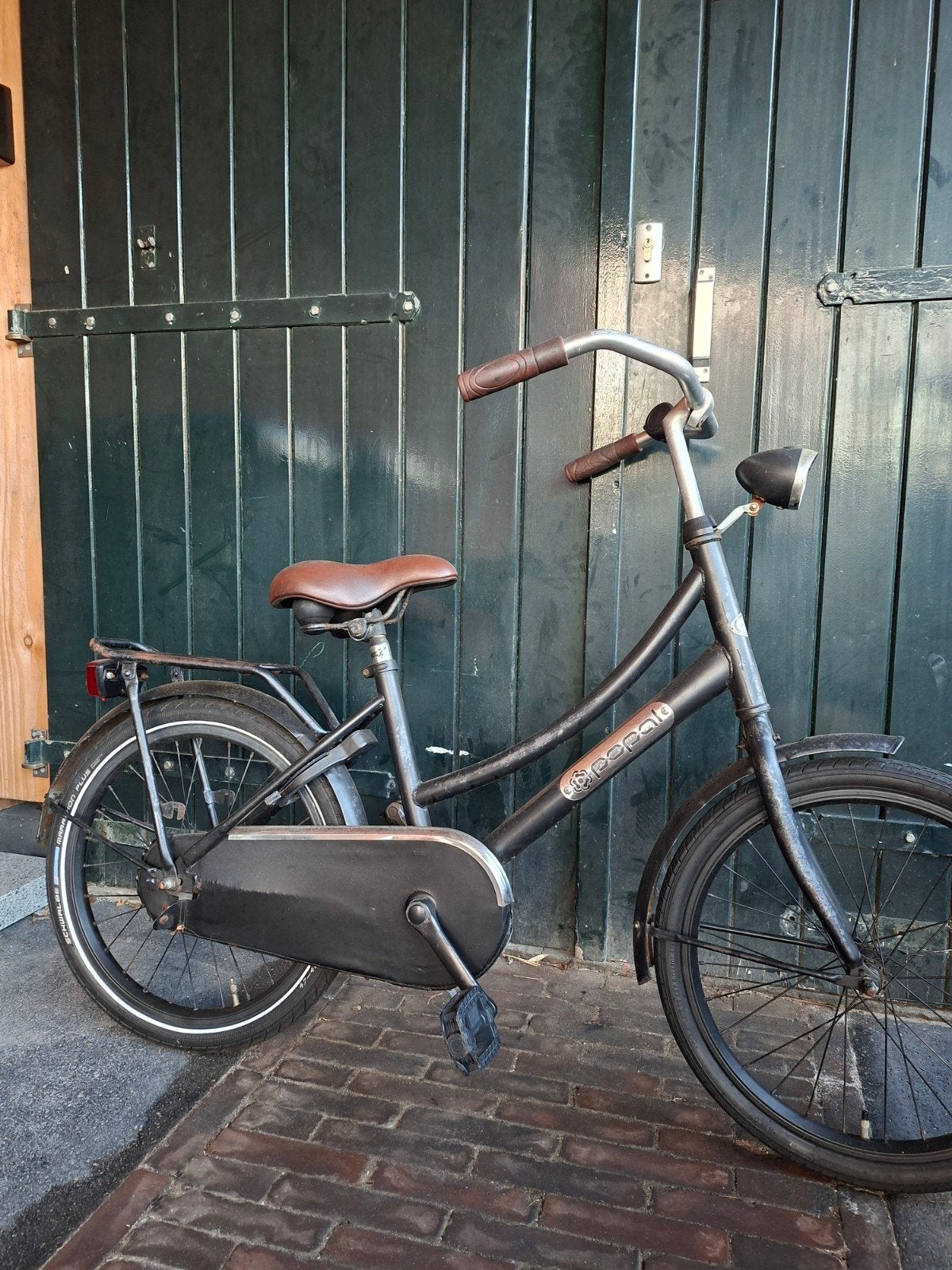 Popal kinderfiets 20 inch, Fietsen en Brommers, Ophalen, Gebruikt, Popal, Terugtraprem