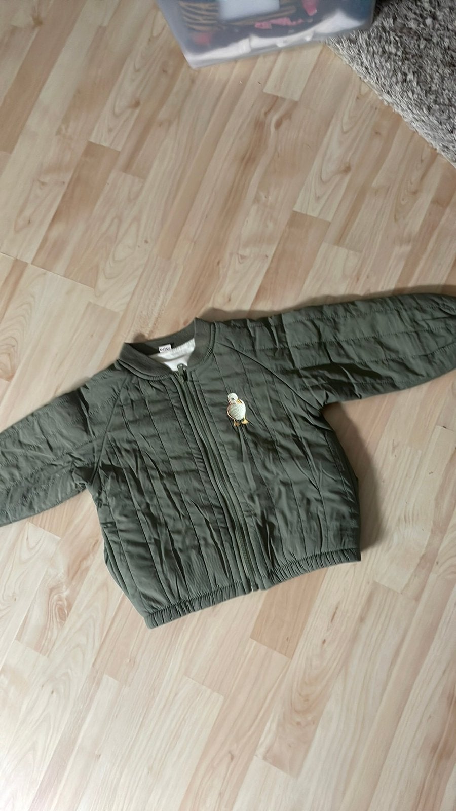 Zgan groen KONGES SLOJD LOOK PEUTERJASJE MAAT 104/110, Ophalen of Verzenden, Zo goed als nieuw, Jongen of Meisje, Jas