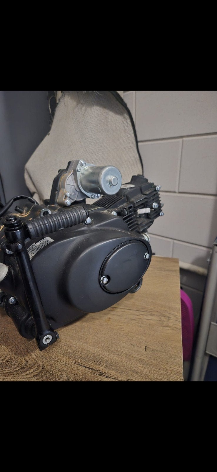 107cc Motorblok - Bijna nieuw!, Motoren, Ophalen, Nieuw