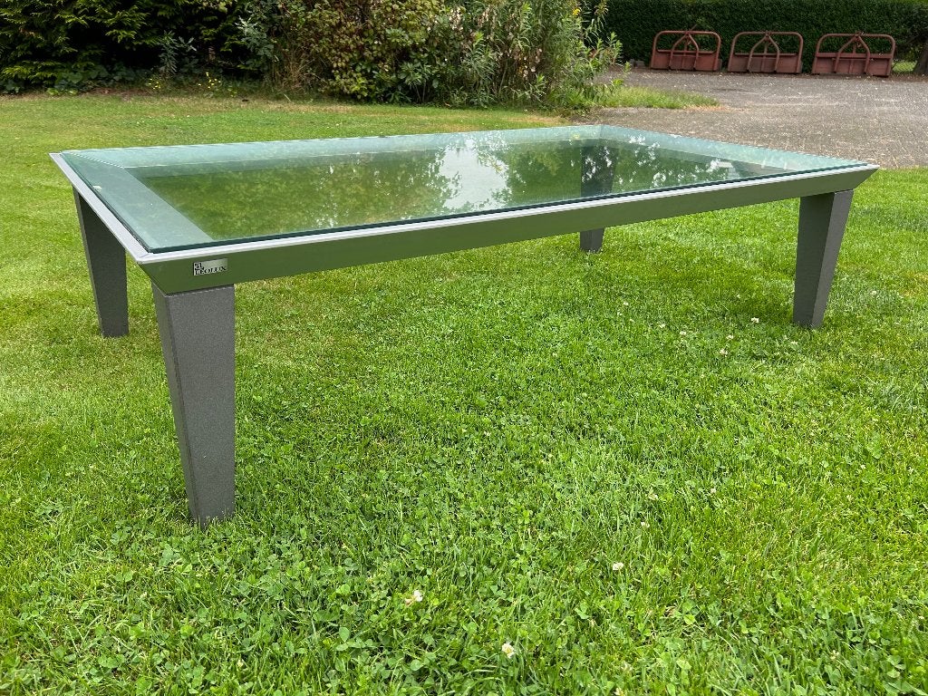 Leolux salontafel model Polygon, Ophalen, Gebruikt, Modern, Glas