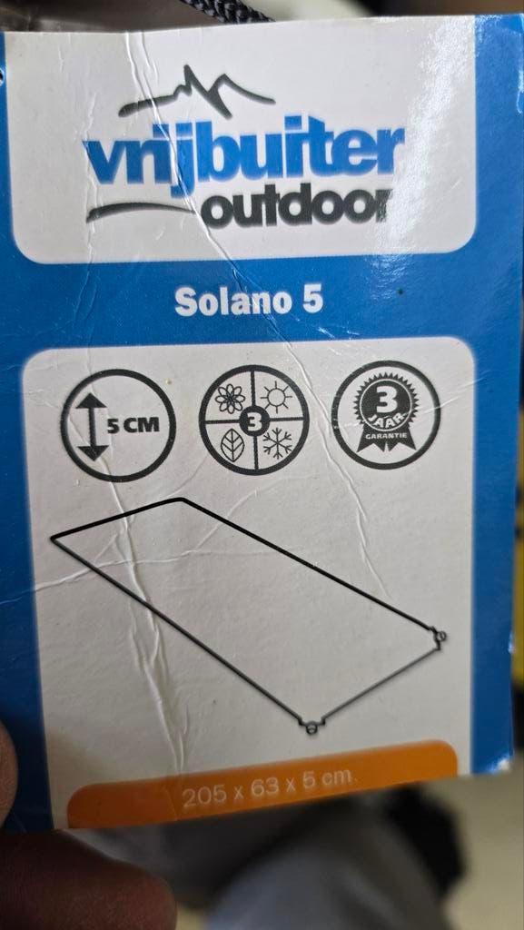 Vrijbuiter Outdoor Solano 5 Slaapmat - Ideaal voor Festivals, Ophalen of Verzenden, Zo goed als nieuw