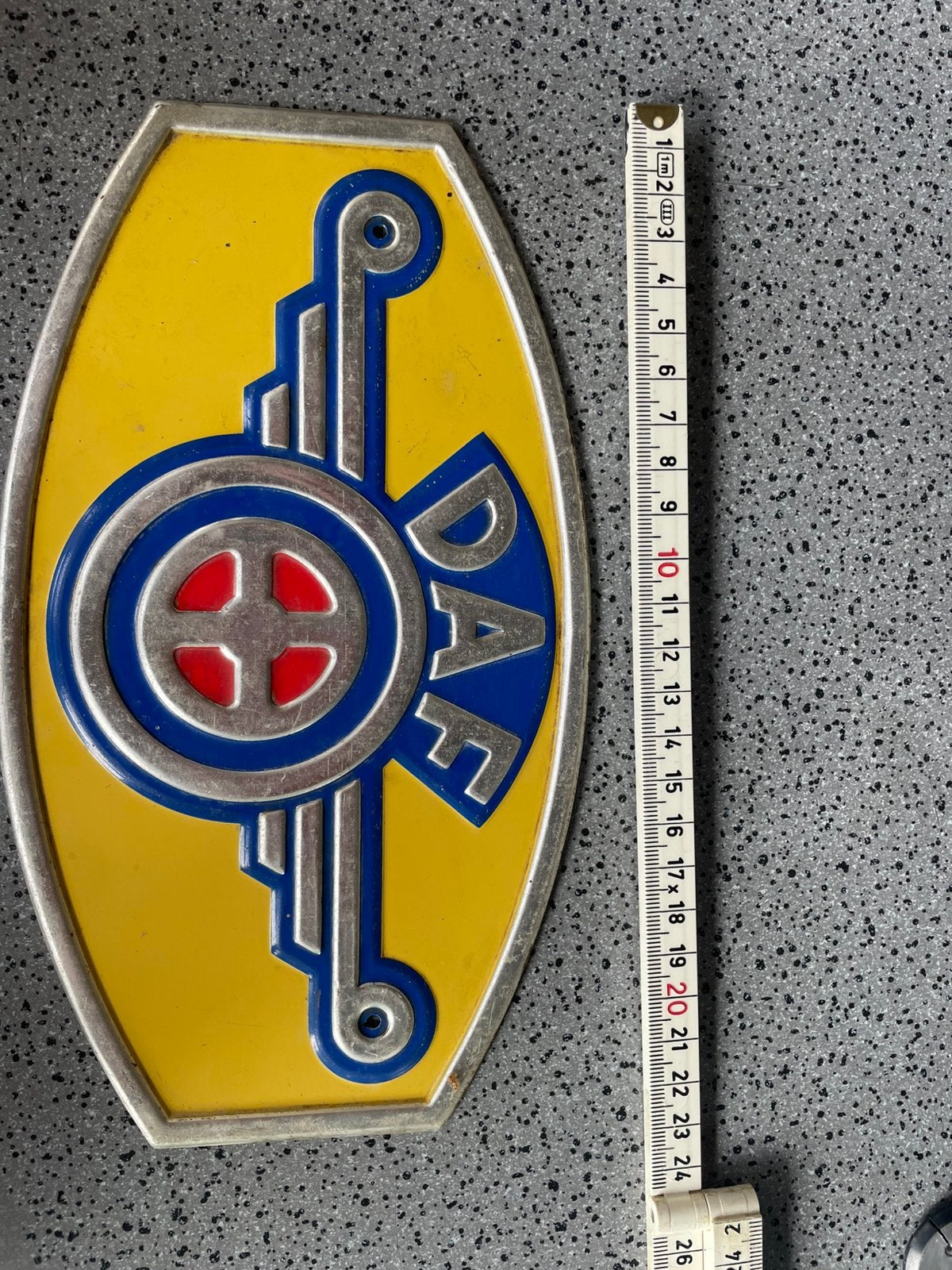 DAF, Ophalen, Gebruikt, Reclamebord