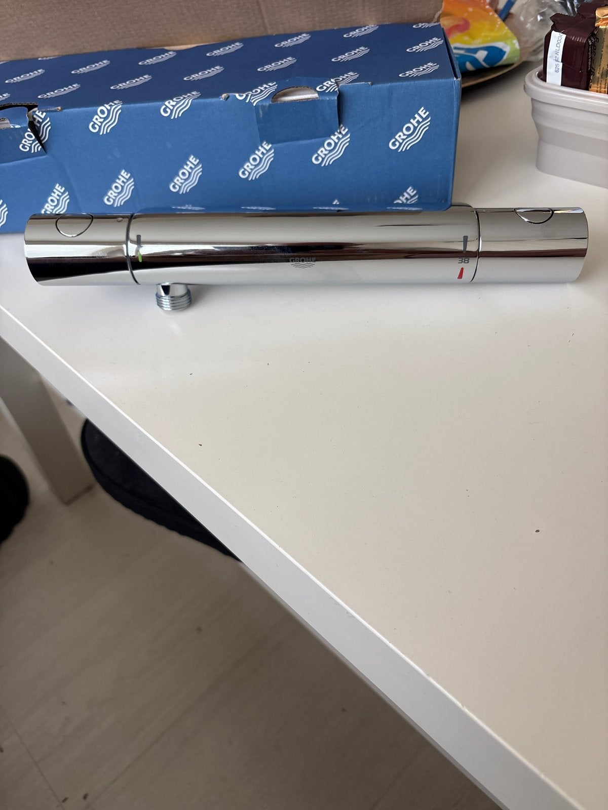Grohe Grohtherm 800 Douchethermostaat 15cm Hartmaat (2x), Ophalen of Verzenden, Nieuw, Chroom, Douche