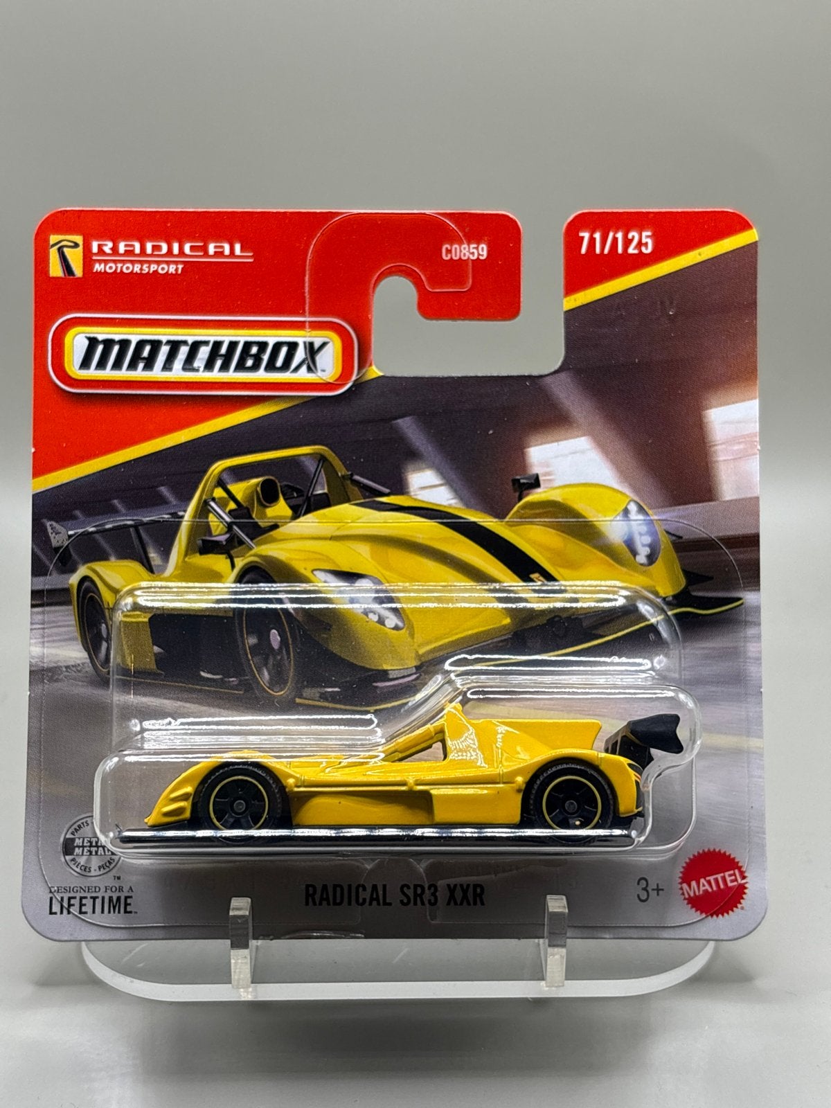 Matchbox Radical SR3 XXR - Nieuw in verpakking, Auto, Nieuw, Ophalen of Verzenden, Mattel