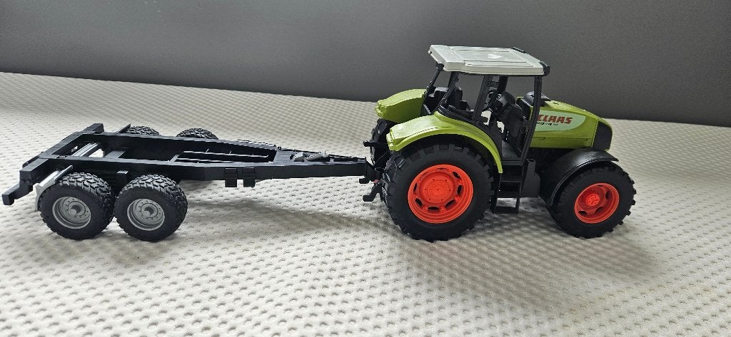 Speelgoed tractor met aanhangwagen, Kinderen en Baby's, Speelgoed | Speelgoedvoertuigen, Ophalen, Gebruikt