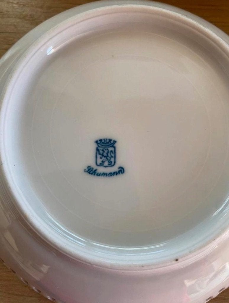 Vijf Schumann Arzberg Bordjes met Fruitmotief, Ophalen of Verzenden