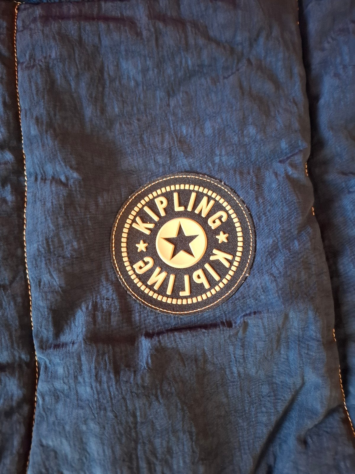 Kipling voetenzak voor kinderwagen - Blauw, Ophalen, Gebruikt, Kinderwagen, Overige merken