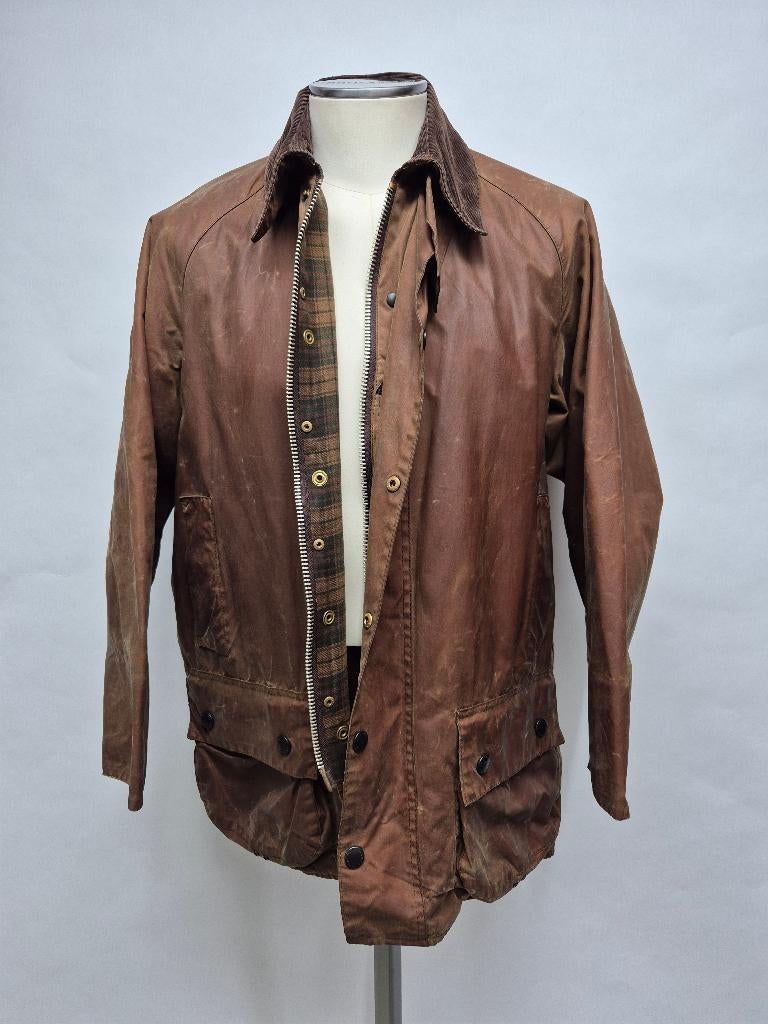 Barbour Beaufort wax jas, C42-107cm Large, Kleding | Heren, Maat 52/54 (L), Ophalen of Verzenden, Gedragen, Overige kleuren