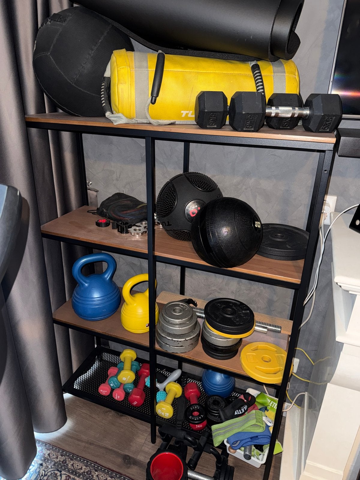 Diverse fitnessapparatuur en gewichten te koop, Ophalen, Gebruikt, Armen, Dumbbell