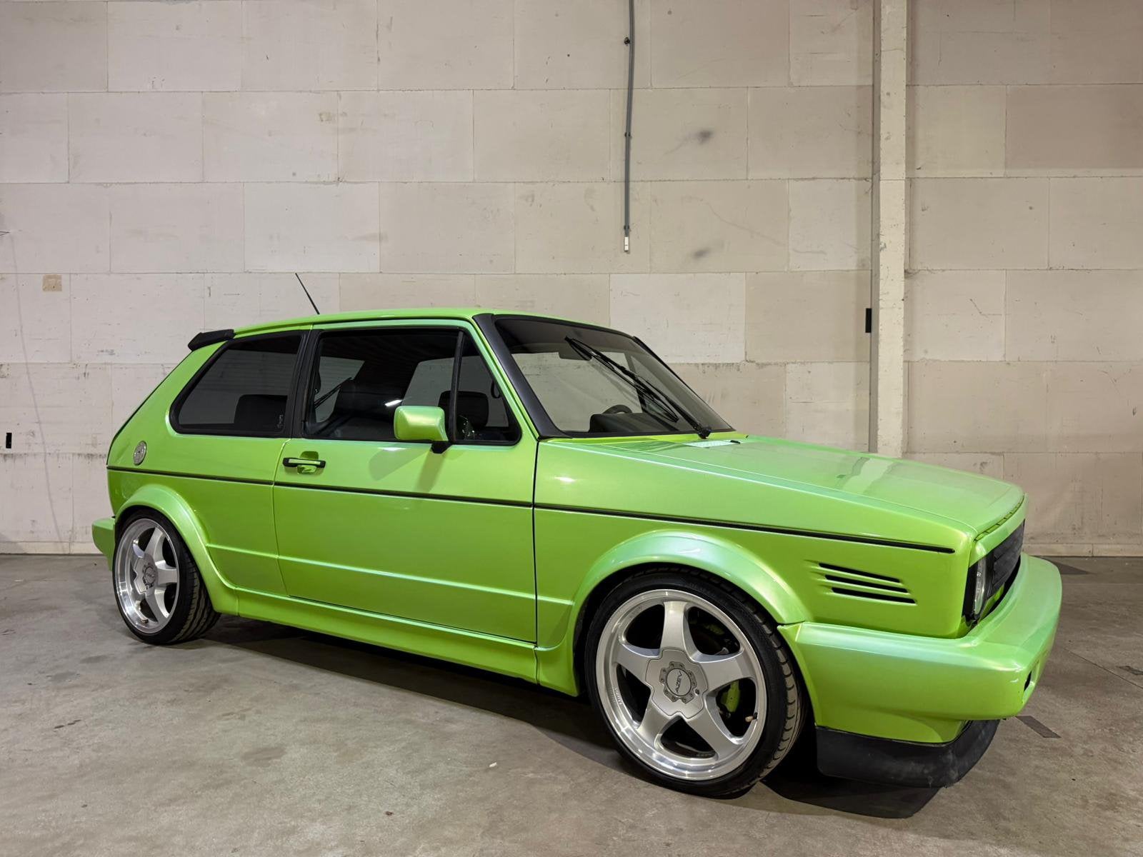 Volkswagen Golf vr6 op kent 1982 Groen, 4 cilinders, Origineel Nederlands, Handgeschakeld, 174 pk