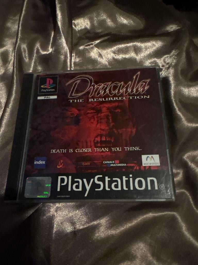 Dracula The Resurrection - PlayStation 1 (PS1) PAL, Avontuur en Actie, Gebruikt, 1 speler, Ophalen of Verzenden
