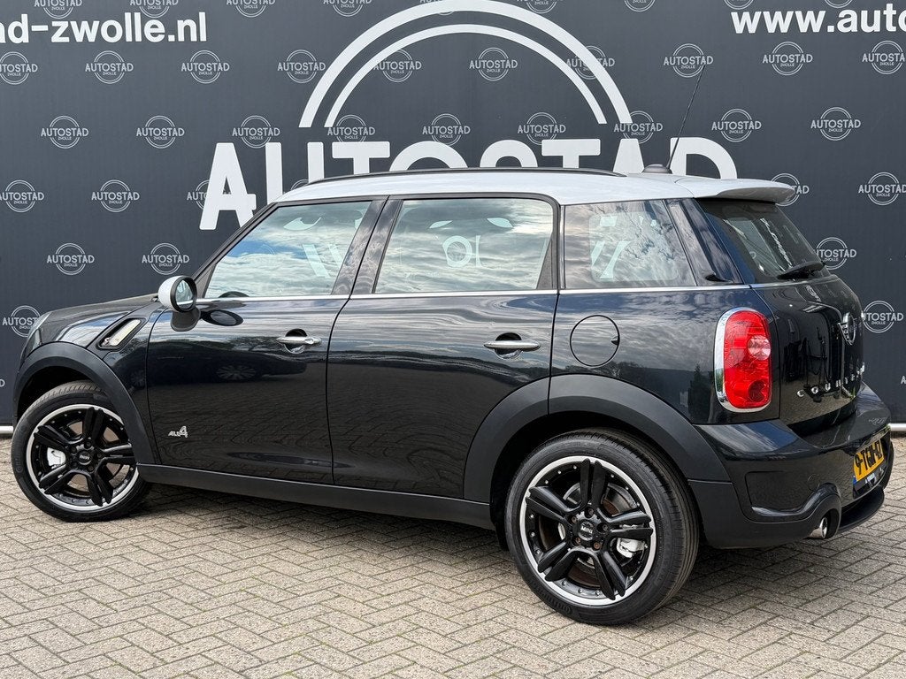 Mini Mini Countryman 1.6 Cooper S ALL4 Chili Automaat / NL-A, Auto's, Mini, Euro 5, 1380 kg, Zwart, Stoelverwarming