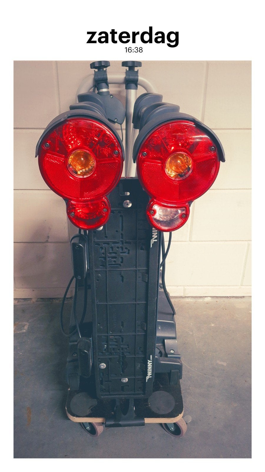 Twinny load e-Wing, nieuwstaat !!, Ophalen, Zo goed als nieuw, Brede banden, 2 fietsen