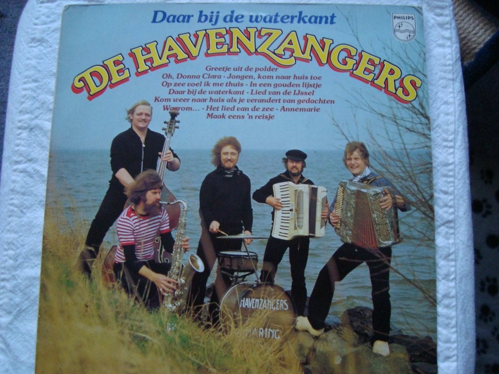 De havenzangers ,daar bij de waterkant, Ophalen of Verzenden, Zo goed als nieuw, 12 inch, Levenslied of Smartlap