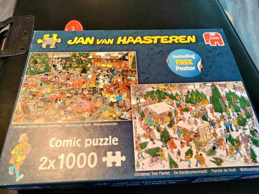 Jan Van Haasteren, Ophalen, 500 t/m 1500 stukjes, Zo goed als nieuw