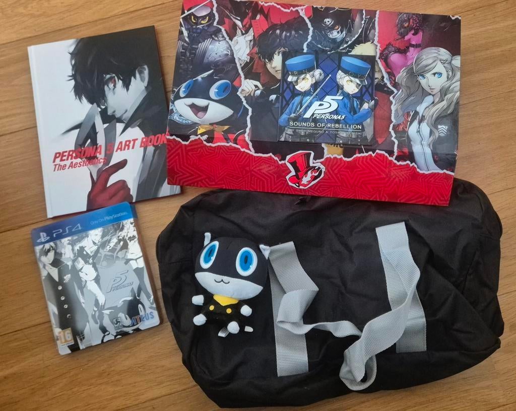Persona 5 Collector's Edition PS4, Spelcomputers en Games, 1 speler, Ophalen of Verzenden, Zo goed als nieuw, Role Playing Game (Rpg)